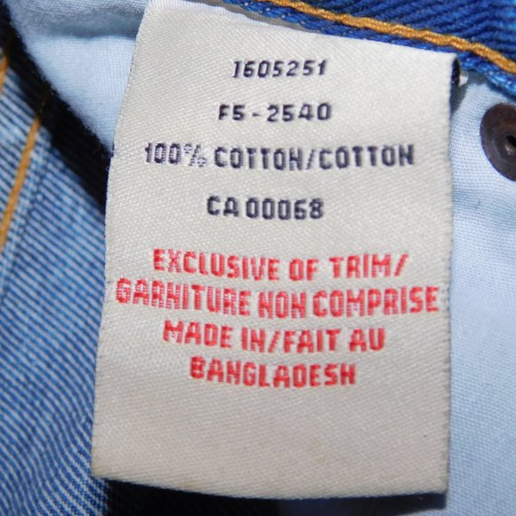 Richlu Work King Mens 36" x 36" Stright Leg Blue Jeans New with Tag - Picture 4 of 12